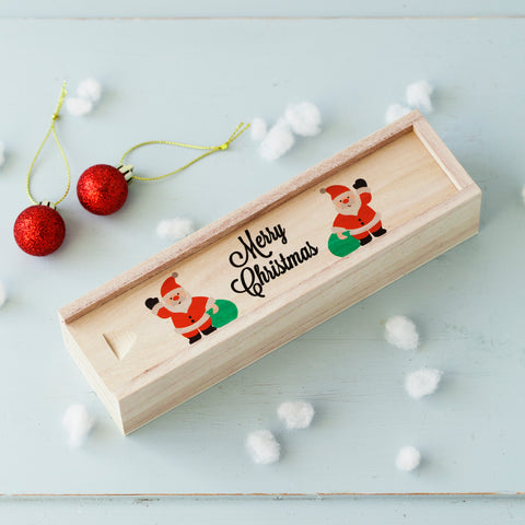 Personalised Santa Pencil Case