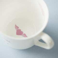 Favourite Quote Personalised Bone China Breakfast Cups