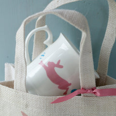 Easter Egg Hunt Bags with an Easter cup