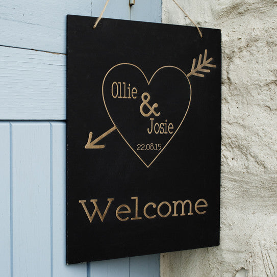 Heart And Arrow Couple's Sign