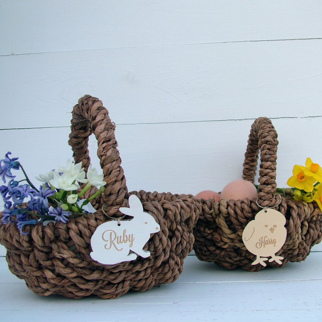 Personalised Easter Egg Hunt Basket