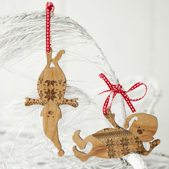 Personalised Lucky Christmas Elves