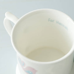 Baby Bird And Cloud China Mug And Plate