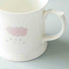 Baby Bird And Cloud China Mug And Plate