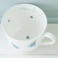 Bluebells Personalised China Breakfast Cup