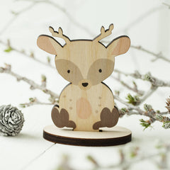 Christmas Woodland Creatures Scene