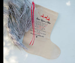 Personalised Christmas Story Stocking