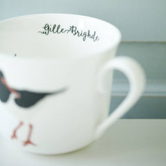 Oyster Catcher Personalised Breakfast Cup