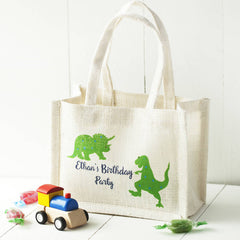 Personalised Design Jute Party Bags