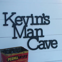 Personalised Man Cave Sign