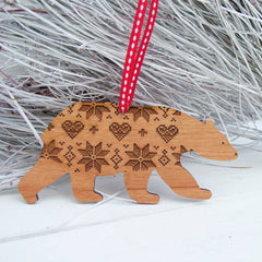 Personalised Mummy And Baby Bears In Jumpers