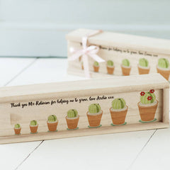 Thank You For Helping Me Grow Pencil Box And Seeds