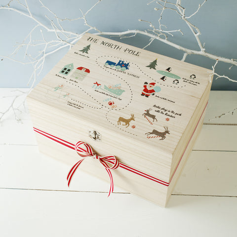 North Pole Personalised Christmas Eve Box