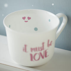 Love or Smile China Breakfast Sets