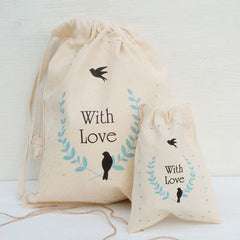 Personalised Bird Of Peace Gift Bags