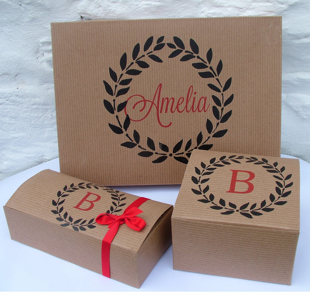 Personalised Monogram Gift Boxes